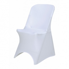 Κάλλυμα καρέκλας υφασμάτινο Λευκό 56