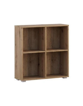 ΒΙΒΛΙΟΘΗΚΗ-ΡΑΦΙΕΡΑ Fylliana Smart 4P ARTISAN ΧΡΩΜΑ 74x25x76εκ