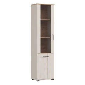 ΒΙΤΡΙΝΑ LAMBETH 1K VS1 191 CASHMERE-ARTISAN OAK 50x36x191εκ