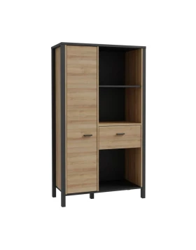ΒΙΤΡΙΝΑ TERRANO RIVIERA OAK ΧΡΩΜΑ 87x40x153εκ
