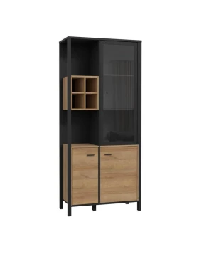 ΒΙΤΡΙΝΑ TERRANO RIVIERA OAK ΧΡΩΜΑ 87x40x194εκ