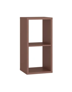 ΒΙΒΛΙΟΘΗΚΗ MONTARO TERRACOTTA ΧΡΩΜΑ 38x33x73εκ