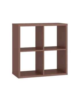 ΒΙΒΛΙΟΘΗΚΗ MONTARO TERRACOTTA ΧΡΩΜΑ 73x33x73εκ