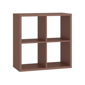 ΒΙΒΛΙΟΘΗΚΗ MONTARO TERRACOTTA ΧΡΩΜΑ 73x33x73εκ