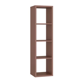 ΒΙΒΛΙΟΘΗΚΗ MONTARO TERRACOTTA ΧΡΩΜΑ 39x33x142εκ