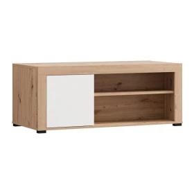 ΤΡΑΠΕΖΑΚΙ ΣΑΛΟΝΙΟΥ Argyll ΛΕΥΚΟ ΜΕ ARTISAN OAK ΧΡΩΜΑ 121x55x49εκ