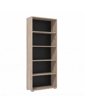ΒΙΒΛΙΟΘΗΚΗ Fylliana Ordina 5 GREY OAK ΧΡΩΜΑ 70x25x177εκ