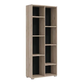 ΒΙΒΛΙΟΘΗΚΗ Fylliana Modulus 4 GREY OAK ΧΡΩΜΑ 70x33x142εκ