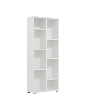 ΒΙΒΛΙΟΘΗΚΗ Fylliana Modulus 4 ΛΕΥΚΟ ΧΡΩΜΑ 70x33x142εκ