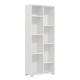 ΒΙΒΛΙΟΘΗΚΗ Fylliana Modulus 4 ΛΕΥΚΟ ΧΡΩΜΑ 70x33x142εκ
