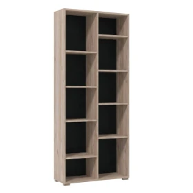 ΒΙΒΛΙΟΘΗΚΗ Fylliana Modulus 5 GREY OAK ΧΡΩΜΑ 70x33x177εκ