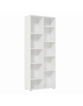 ΒΙΒΛΙΟΘΗΚΗ Fylliana Modulus 5 ΛΕΥΚΟ ΧΡΩΜΑ 70x33x177εκ