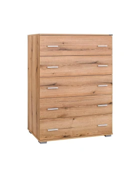 ΣΥΡΤΑΡΙΕΡΑ Fylliana New Imperium 5F ARTISAN OAK ΧΡΩΜΑ 90x44x127εκ