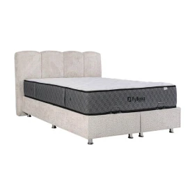 ΚΡΕΒΑΤΙ Fylliana New Edem ΜΠΕΖ ΜΕ ΑΠΟΘ ΧΩΡΟ 179x212x130εκ (160x200)