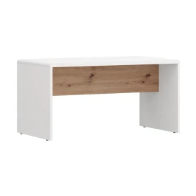 ΤΡΑΠΕΖΑΚΙ ΣΑΛΟΝΙΟΥ SEDICO ΛΕΥΚΟ-ΛΕΥΚΟ HIGH GLOSS-ARTISAN OAK 90x50x47εκ