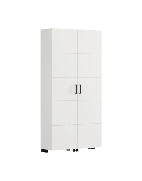 ΠΑΠΟΥΤΣΟΘΗΚΗ ISLAY 91 2K h185 ΛΕΥΚΟ ΧΡΩΜΑ 92x33x185εκ