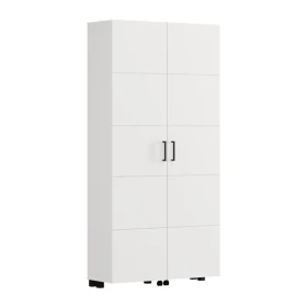 ΠΑΠΟΥΤΣΟΘΗΚΗ ISLAY 91 2K h185 ΛΕΥΚΟ ΧΡΩΜΑ 92x33x185εκ