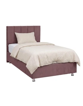 ΚΡΕΒΑΤΙ Fylliana Noble ΣΑΠΙΟ ΜΗΛΟ ΜΕ ΑΠΟΘHKEYTIKO ΧΩΡΟ 122x208x130εκ (120x200)