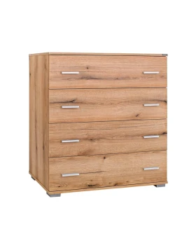 ΣΥΡΤΑΡΙΕΡΑ Fylliana New Imperium 4F ARTISAN OAK ΧΡΩΜΑ 90x44x106εκ