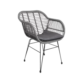 Καρέκλα εξοχής Faramond Γκρι Rattan