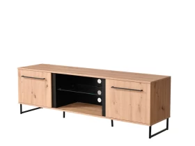 Έπιπλο TV-170 SARDINIA Artisan oak/Μαύρο