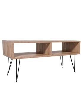 Έπιπλο TV με μαύρα πόδια April Grey oak 