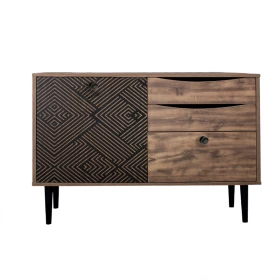 Κομότα Home Μαύρο/Grey oak