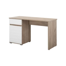 Γραφείο Elan Grey Oak/Λευκή λάκκα 
