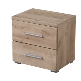 Κομοδίνο Uni NO2F Grey Oak 