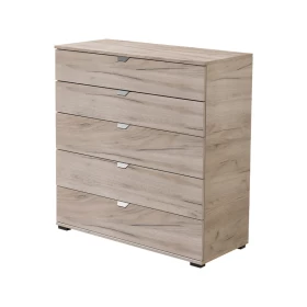 Συρταριέρα DUERO 5F 90 Grey oak
