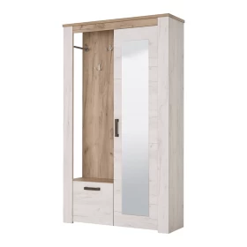 Στάντ για χωλ Kent PS Grey Oak/White Oak 