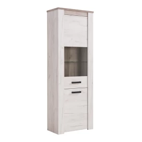 Βιτρίνα Kent VS Grey oak/White oak