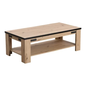 Τραπεζάκι σαλονιού LAZIO KS Artisan oak/Μαύρο