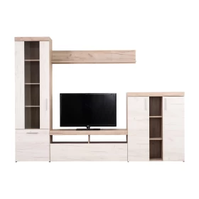 Κέντρο ψυχαγωγίας Arno Grey oak/White oak