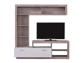 Κέντρο ψυχαγωγίας Glen Grey Oak/White 