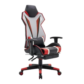 Καρέκλα γραφείου GAMING D-01 Μαύρο/Κόκκινο