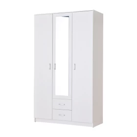 Ντουλάπα Hana 3K2FO Λευκή