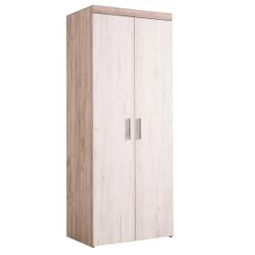 Ντουλάπα 2Κ Arno Grey Oak/White Oak 