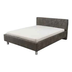 Κρεβάτι Falco Διπλό Γκρι 
