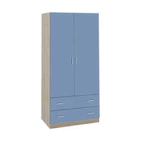 Ντουλάπα Smile Grey oak/Σιελ