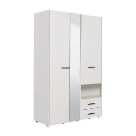 Ντουλάπα Leon 3K2FO Λευκή
