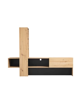 Έπιπλο TV Orense Artisan oak/Μαύρο