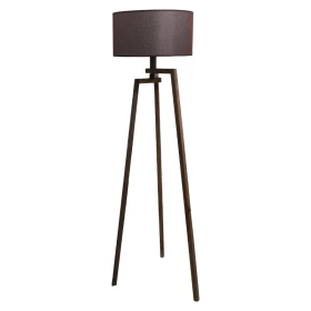 Φωτιστικό δαπέδου Ξύλινο Model 2 Dark Ε27