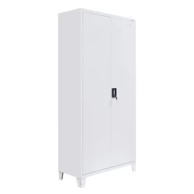 ΜΕΤΑΛΛΙΚΗ ΝΤΟΥΛΑΠΑ Everet ΛΕΥΚΟ 90*40*190 wrd