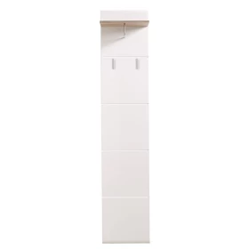 ΕΠΙΠΛΟ ΧΟΛ Beny CIV 390 GREY OAK-ΛΕΥΚΗ ΛΑΚΑ 39*25,5*190