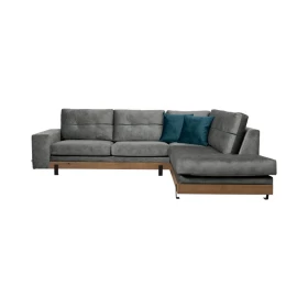 ΚΑΝΑΠΕΣ ΓΩΝΙΑ Murcia ΣΚΟΥΡΟ ΓΚΡΙ-NAVY BLUE ΔΕΞΙΑ ΓΩΝΙΑ 280*220