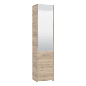 ΠΑΠΟΥΤΣΟΘΗΚΗ ΜΕ ΚΑΘΡΕΦΤΗ MENORCA 1K OG GREY OAK 46.5*37.5*199εκ