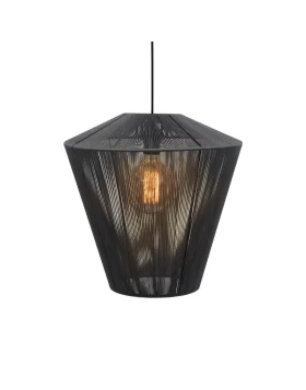 ΜΟΝΟΦΩΤΟ Fylliana Cord ΓΚΡΙ 40x40εκ E27