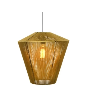 ΜΟΝΟΦΩΤΟ Fylliana Cord ΧΡΥΣΟ 40x40εκ E27