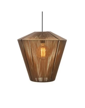 ΜΟΝΟΦΩΤΟ Fylliana Cord ΚΑΦΕ 50x50εκ E27